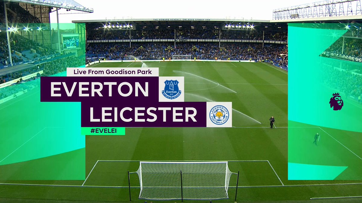 Full match: Everton vs Leicester City