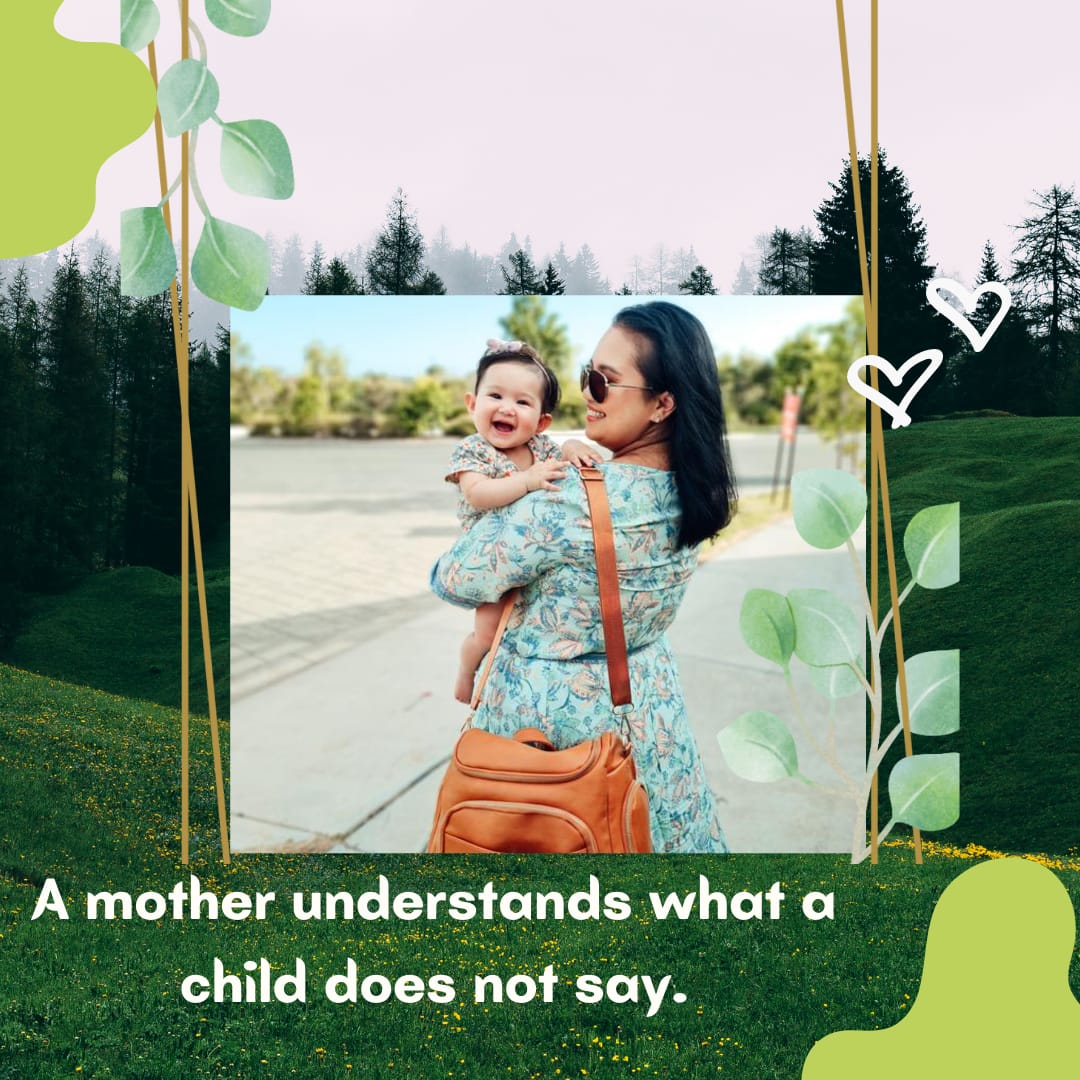 a mother understands what a child doesnt say @ MotherzNFT NFTs NFTcommuity #motherz #loveyoumom #MotherzNFT #NFTs #NFTGiveaway