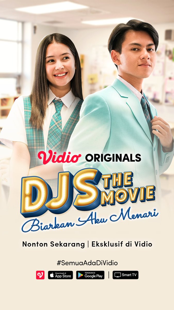 ryanury's tweet photo. Wuaaah ada yang baru nih, film remaja yang pastinya ditunggu² banget. Apalagi ada couple favorit aku loh, suka deh si cantik imut Sandrinna &amp; si ganteng kalem Rey Bong 🥰 Otw vidio yuuk buat liat #DJSTheMovie https://t.co/0apa6dRf7n
