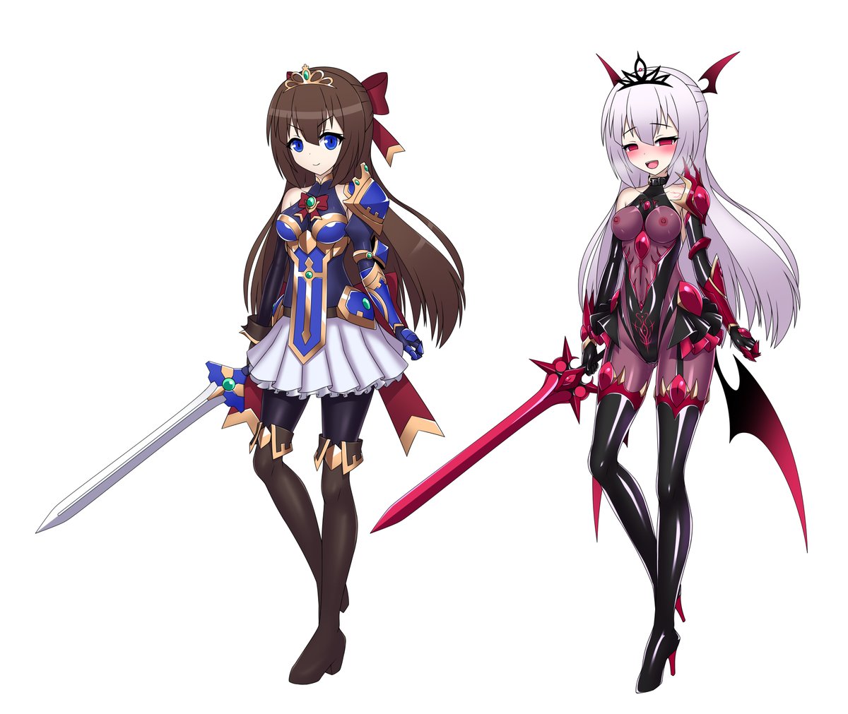 【R-18】勇者ちゃん悪堕ちビフォーアフター(修正版) 