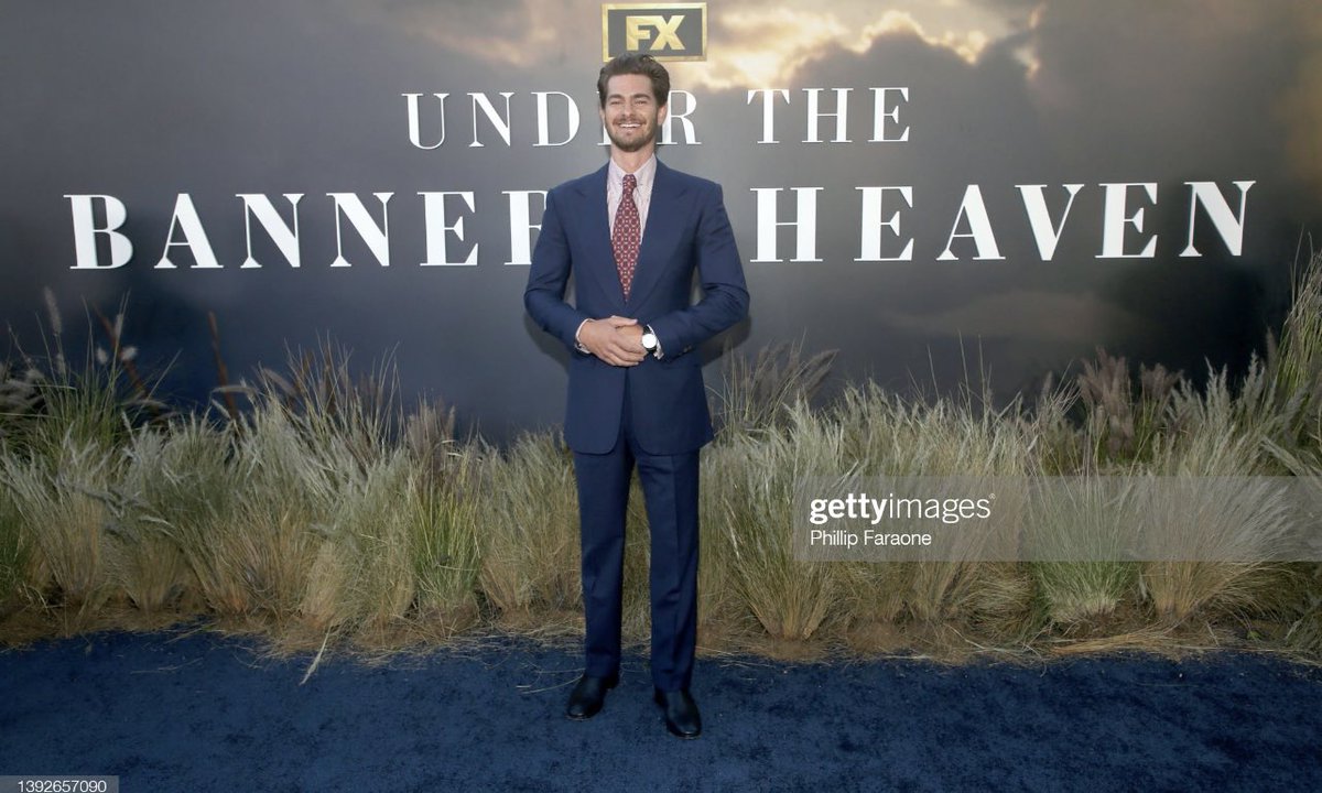 garfysource's tweet photo. Andrew Garfield at the Under The Banner Of Heaven premiere https://t.co/IIPlkQMAee