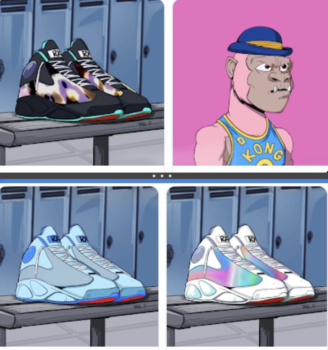 Shesster34's tweet photo. @KONGSneaks @RumbleKongs Sneaks baby https://t.co/U4n6ETIAkD
