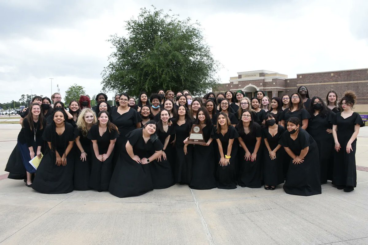 Conroe HS Choir tweet media
