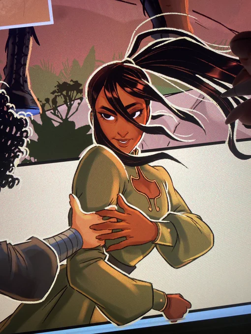 One last Talia sneak peek - Shadow War Zone' #1 Anthology hits the selves on May 17th 