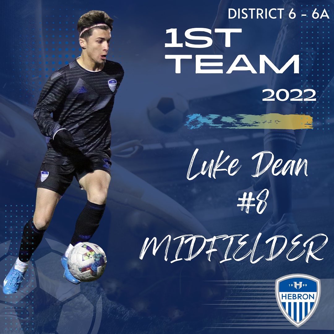 hawksboysoccer's tweet photo. Congratulations to @lukedeano13 and @jet_thomson23 on being named district 6-6A 1st Team!   Well deserved!!! https://t.co/EBur1AKYrZ
