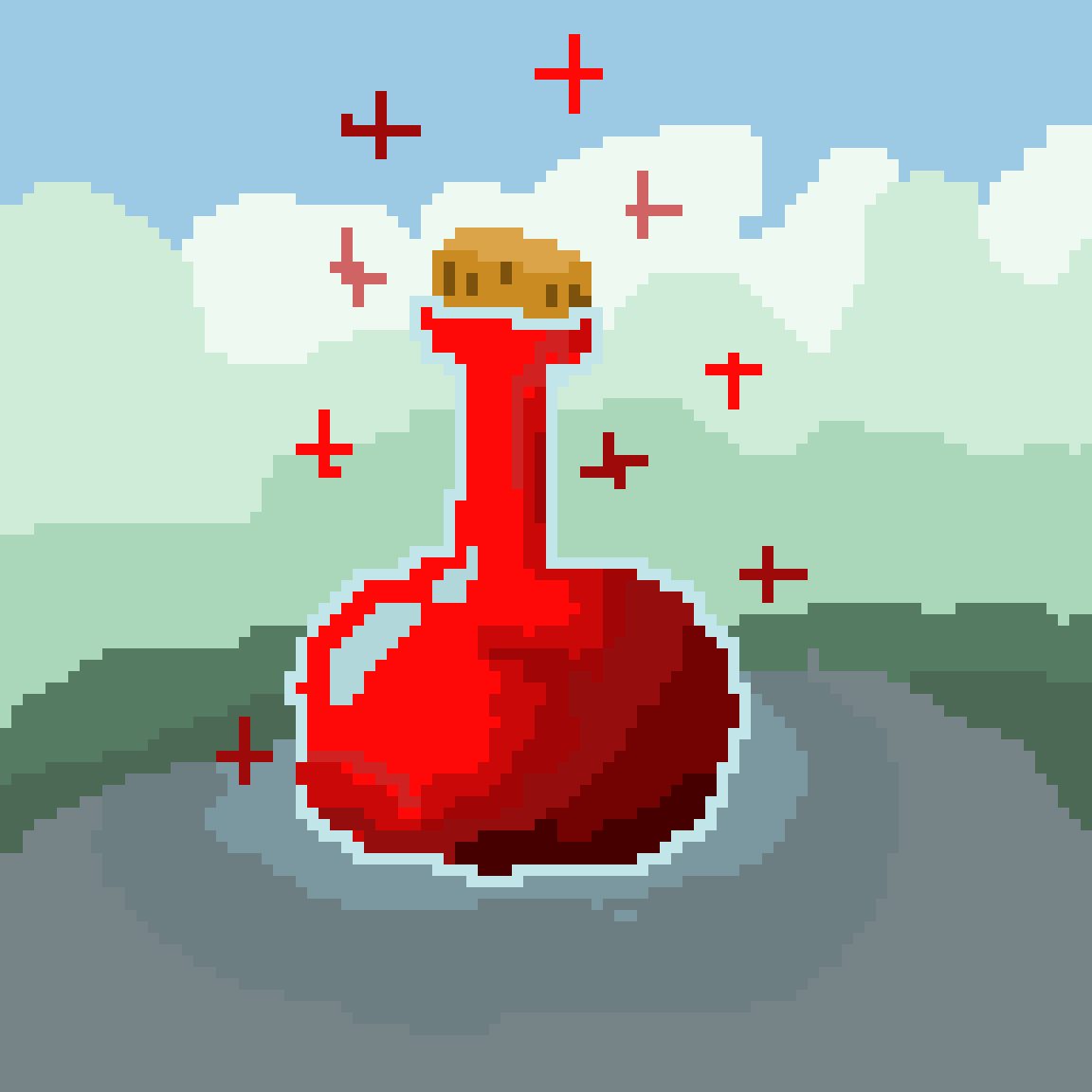 Mondo_dorno's tweet photo. Do you need Healing Potion? 🤣
#pixelpainter
#pixelpaintergame
#pixelart
#healingpotion
#redpotion https://t.co/ikl539QmFE