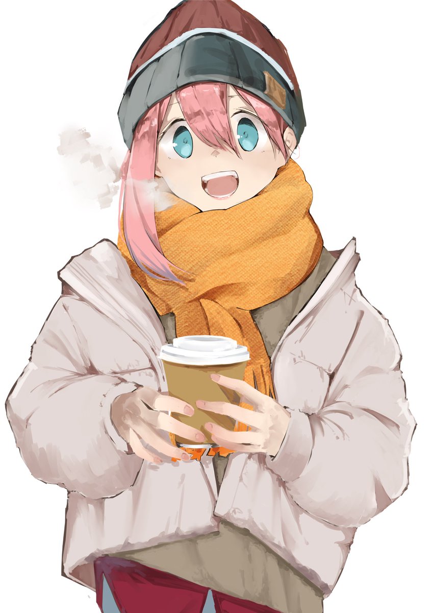 1girl solo green eyes smile helmet looking at viewer scarf  illustration images