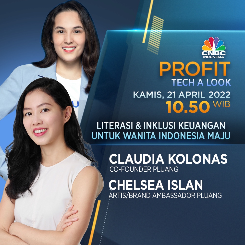 Dalam rangka Hari Kartini pada 21 April, hari ini aku bersama dengan <a href="/pluang_id/">Pluang - Crypto, Saham & ETF AS, Emas, Reksa Dana</a> mau mengajak teman-teman semua untuk turut menyaksikan diskusi kami di CNBC mengenai Literasi &amp; Inklusi Keuangan Untuk Wanita Indonesia Maju! Live Streaming: cnbcindonesia.com/tv