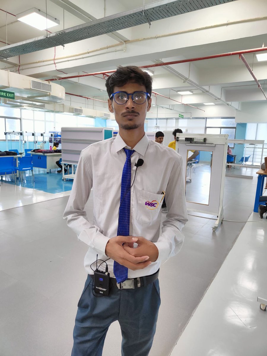 SubrotoSkills's tweet photo. Gautam Sahu studied upto 10th in Lakhna village. Father has a small utensil shop there. Was disheartened with 55% marks in 10th. Came to ITI Khariar Rd. Got his confidence back, joined Nuapada Polytechnic. From there, the  World Skill Centre. Make way for him. Who is the next? https://t.co/IqkSPh8qXl