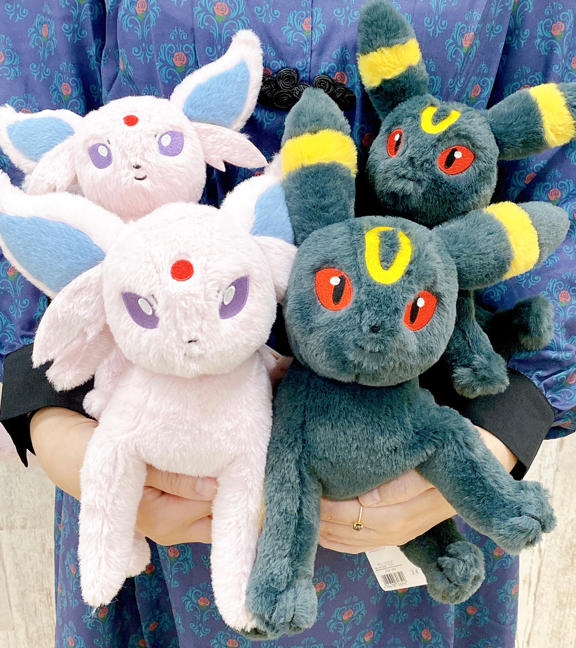 エーフィ ブラッキー ぬいぐるみ くたくたたった M ポケットモンスター ポケモン くたくたたった! ぬいぐるみM エーフィ｜ポケモン