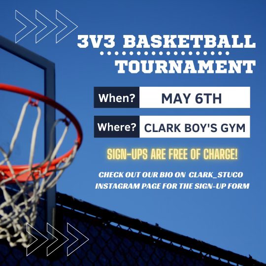 🏀🏀Deadline is May 3rd!! Make sure to sign up !!! 🏀🏀