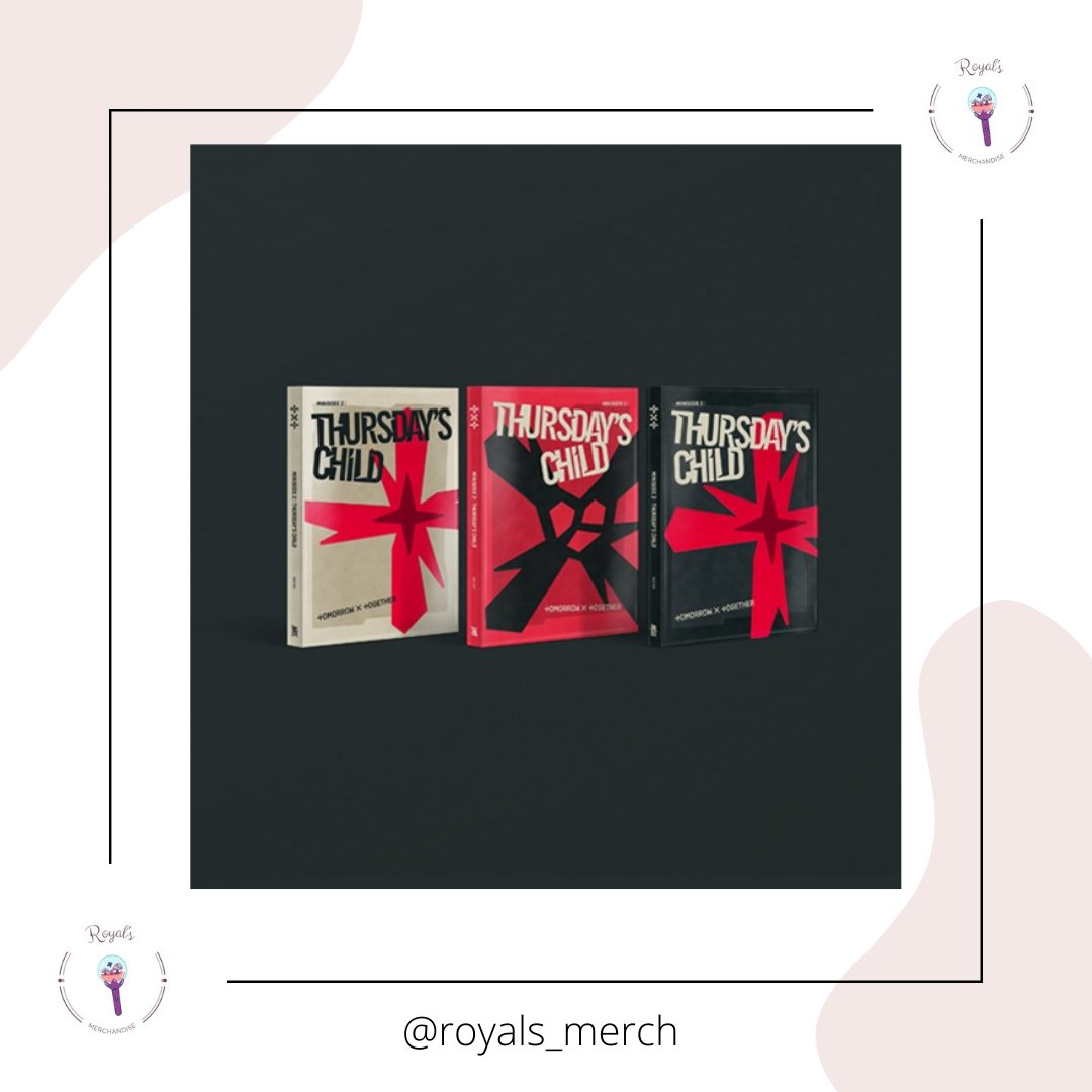royals_merch's tweet photo. WTS / OPEN PO ALBUM TXT - THURSDAY'S CHILD
✨Include Packing
✨ GO
✨ DP 50% SHOPEEPAY, DANA, BRI
✨DP MIN TANGGAL 22-27 April 2022
#wtsalbumtxt #albumtxt https://t.co/2SMqtc2XhB