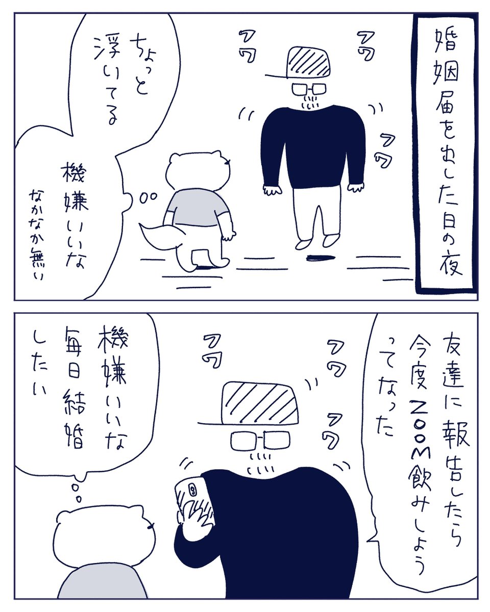 婚姻届を出した日 