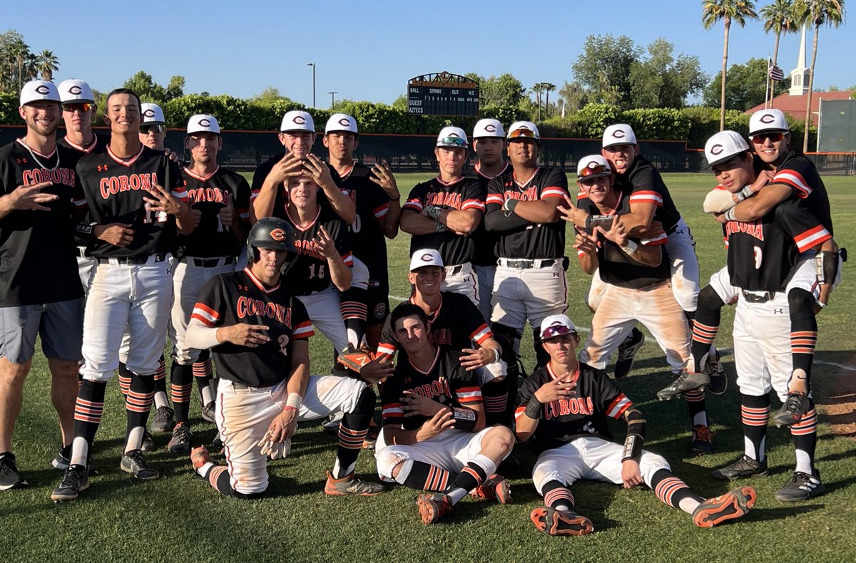 Aztecs wrap up non region play with an 11-1 win over Cesar Chavez. <a href="/CarsonHammer11/">Carson Hammer</a> earned his first Varsity “W” on the mound.  <a href="/KeatonWalker12/">Keaton Walker</a> and @Justincorless15 led the offense w/ multi hit days. The Aztecs will celebrate the 2022 seniors before Fri. game vs Desert Vista.#COE