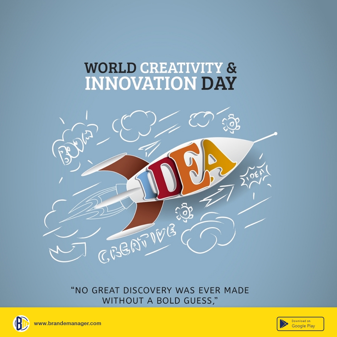 #BrandeManager Wishes you all a very #HappyWorldCreativityandInnovationDay. I believe, we all have the capacity to create and every idea, big or small, has the power to make a positive impact in the world!
#WCIW #WorldCreativityandInnovationDay #WorldInnovationDay #CreativityDay