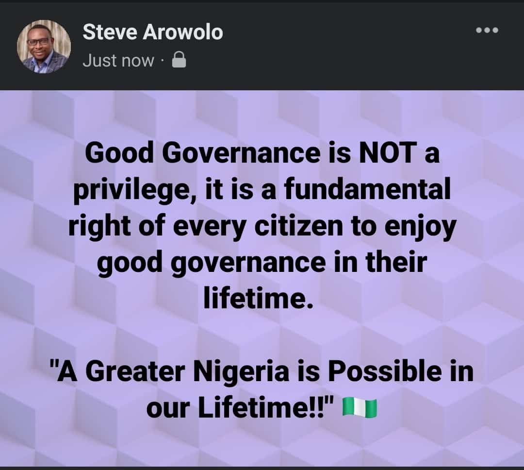 Steve Arowolo tweet media