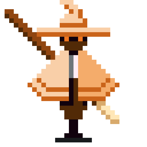 m_meaw31's tweet photo. ::. Pixel Witch Collection🪄

.+*+.Orange  🍊 Witch.+*+.

🌈She no wand, but she has the biscuit sticks as a weapon.

#Pixelwitch #abracadabra #NFTThailand #NFTs https://t.co/uHBKgaezGx