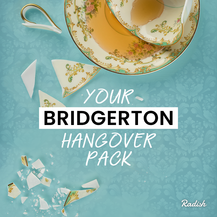radish_fiction's tweet photo. Did Kate and Anthony leave a #Bridgerton-shaped hole in your heart? The Bridgerton Hangover Pack is here to help! We’ve carefully curated a collection of the hottest historical romances that are sure to leave you thoroughly vexed ☕🐝🥰

https://t.co/jyccwQXX2C https://t.co/g1eOgO157Q
