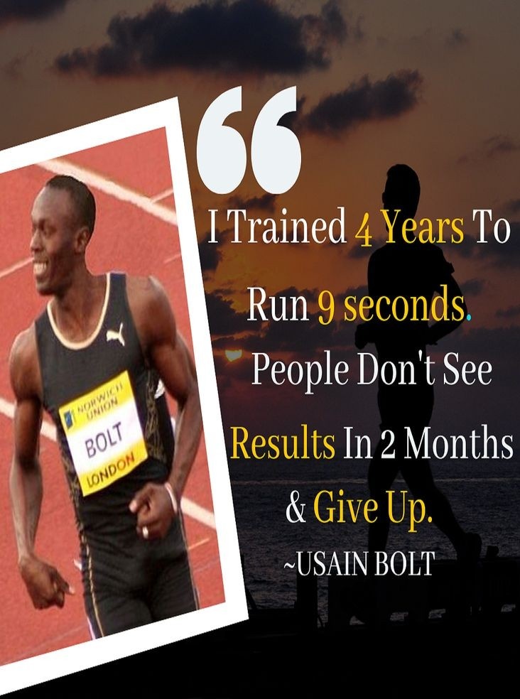 Wow! So true. Imagine training 4 years for 9 seconds of extraordinary success! #NeverGiveUp
#ThursdayMotivation