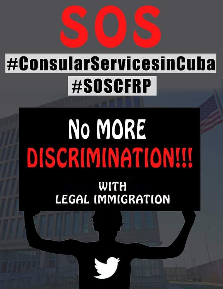 Dayana07169380's tweet photo. We are not just numbers, we are not just categories, WE ARE FAMILIES!,We Cubans have FEELINGS, we Cubans have RIGHTS,we Cubans are HUMAN BEINGS, we Cubans have FAMILY. #ConsularServicesInCuba #NoMoreInterviewsInGuyana @WHAAsstSecty @VP @Cartajuanero @POTUS @StateDept @USEmbCuba https://t.co/5WJAf4pq5E