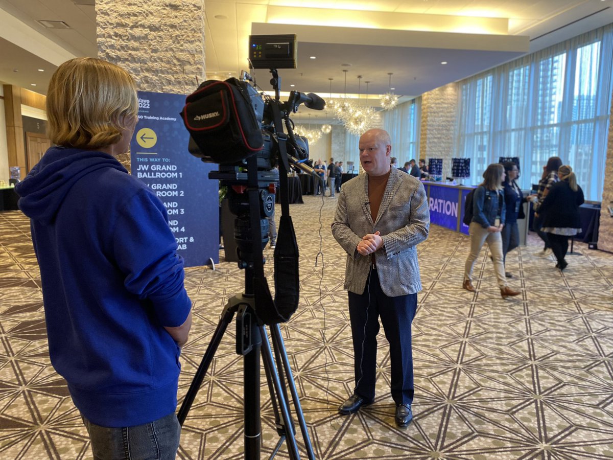 ESO_Solutions's tweet photo. Thank you @cbsaustin for your coverage on #WAVE2022  Check out @bmyersmd talking all things @ESO_Solutions and #publicsafety tomorrow morning! @emilymchavez https://t.co/f0f1vwUgHH
