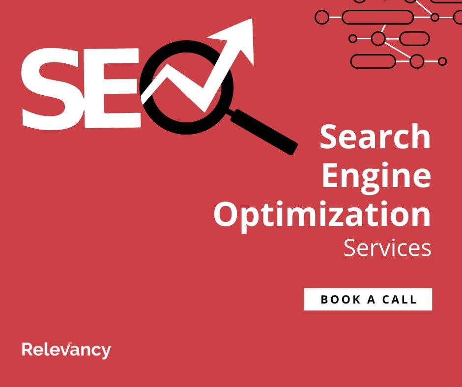 relevancyagency's tweet photo. Get more visits and conversions to your website, we offer SEO services to our clients, helping their website rank better in search engine result pages. 
Book your free consultation: https://t.co/bX2IzikOqN 
#socialmedia #advertising #digitalmarketing #seo #contentmarketing #blog https://t.co/TBkQfKtWTV