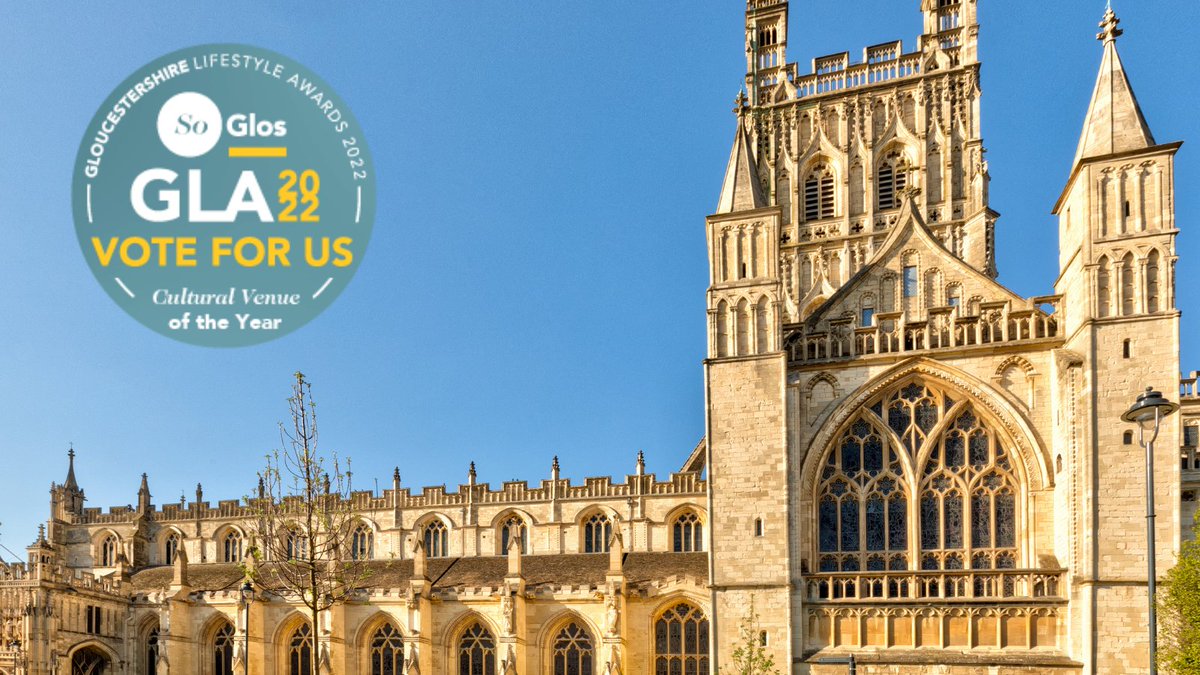 We're delighted to have been shortlisted as 'Cultural Venue of the Year' in the <a href="/soglos/">SoGlos - Gloucestershire's leading media brand</a>  Gloucestershire Lifestyle Awards 2022! These awards recognise the best lifestyle businesses, charities &amp; organisations in our county, with winners being chosen by public vote. 🥳 #SGGLA (🧵)