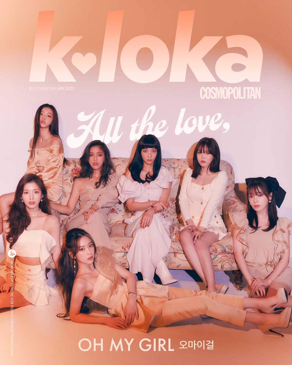 kloka_ph's tweet photo. They're known as the concept queens but despite their versatile style, @WM_OHMYGIRL's core will always be delivering energy that uplifts anyone's mood—and this will never change. 💓 https://t.co/joTwZLCPhi #OHMYGIRL #OHMYGIRLForKlokaByCosmoPH https://t.co/Mb47i0JWWS