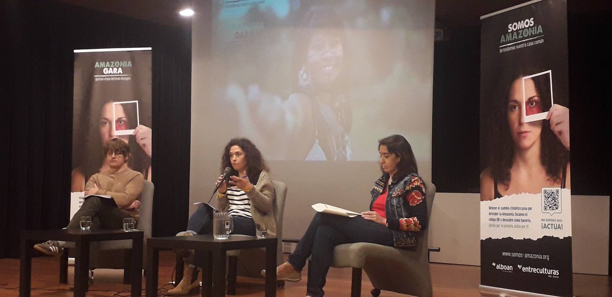 "No solo hablamos de una crisis climática, hablamos de una crisis socioambiental" Sara Diego, de Alboan #SomosAmazonia