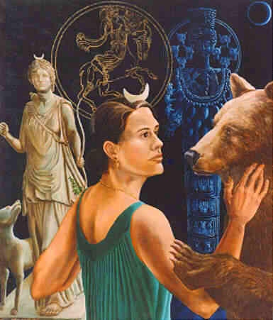 antinousgaygod's tweet photo. 21 April #NatalediRoma we celebrate the #VenatioUrsae (#BearHunt) when #Antinous & #Hadrian slew a #bear 129 AD. #ConstantineArch #tondo shows #Antinoos (left) & bear (right). #Bears sacred to #Artemis/#Diana. Let us seek the Dianic-Artemis-Bear within us: https://t.co/9W1tJ13Kn2 https://t.co/ZnzsR1eUPx