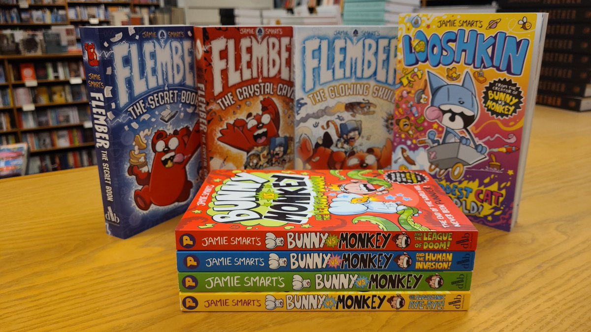 Extremely busy this morning getting caught up in madcap adventures from <a href="/jamiesmart/">Jamie Smart</a>. Got a 7+ year old? Want them to laugh so hard bogies fly across the room? Here you go. Getting annoyed at customers coming in and stopping me from reading. No, no I'm not. Or am I? No.