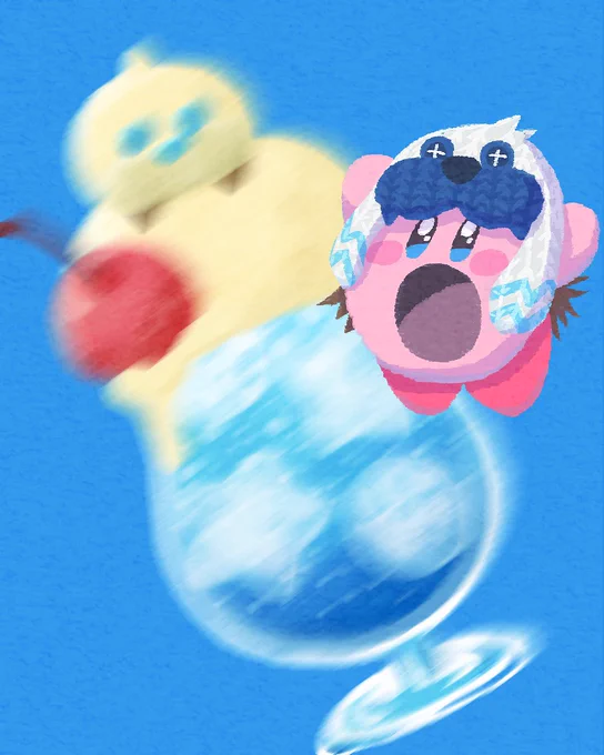 こちこち⭐︎フロストアイスのクリームソーダ
〜3コマ仕立て〜 