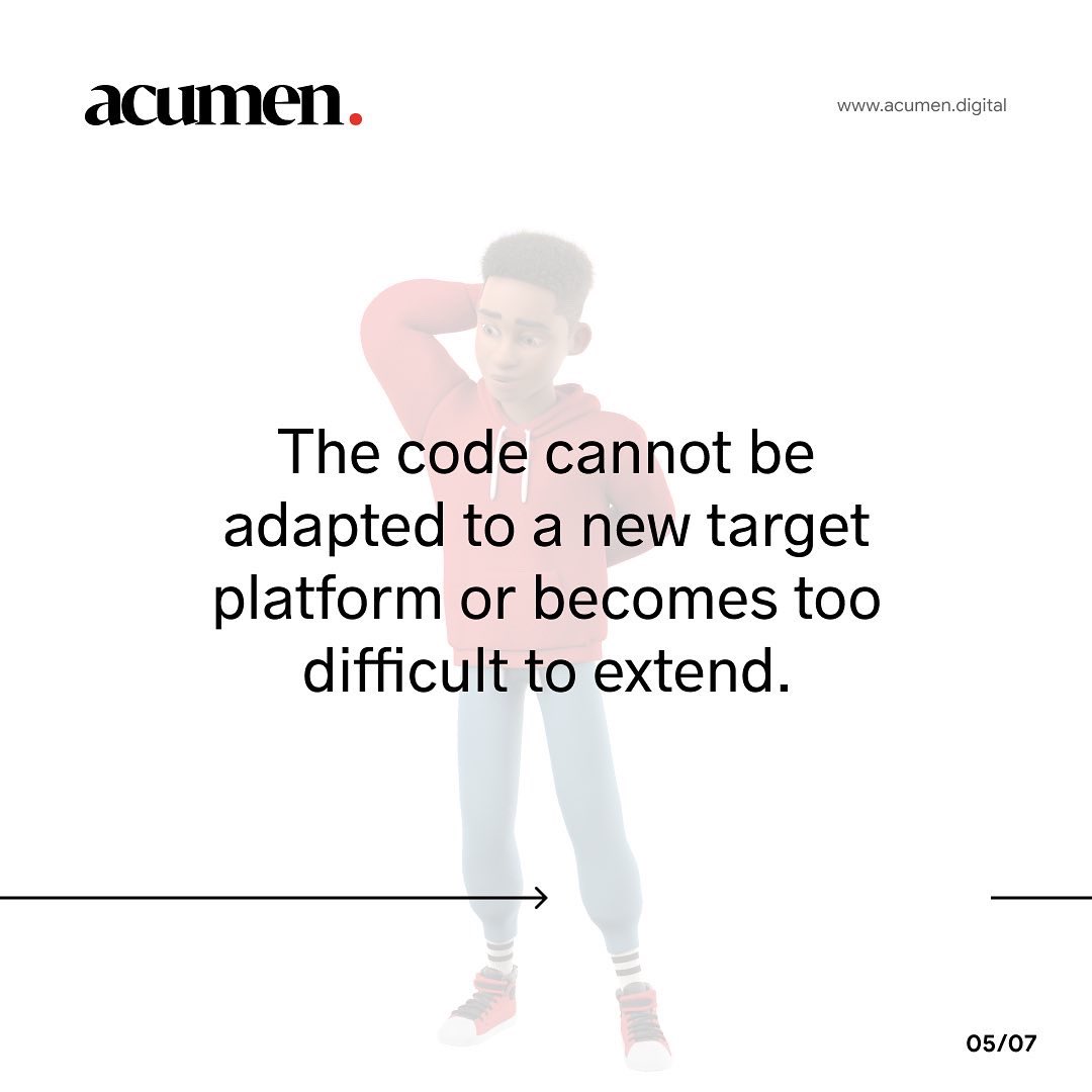 AcumenDigital_'s tweet photo. More scenarios where a rewrite is necessary. #stressawarenessmonth #coding #codinglife #codinglessons #softwareengineering #programming #softwaredeveloper #acumen #acumendigital https://t.co/2XjIcybpRz