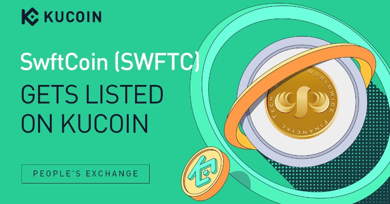 kucoincom's tweet photo. 📢 New Listing:

$SWFTC @SwftCoin gets listed on #KuCoin!

🔹Pair: SWFTC/USDT
🔹Deposit: now open (network: ERC20)
🔹Trading: 9:00 am on April 22, 2022 (UTC)

#DEX #DeFi #NFT