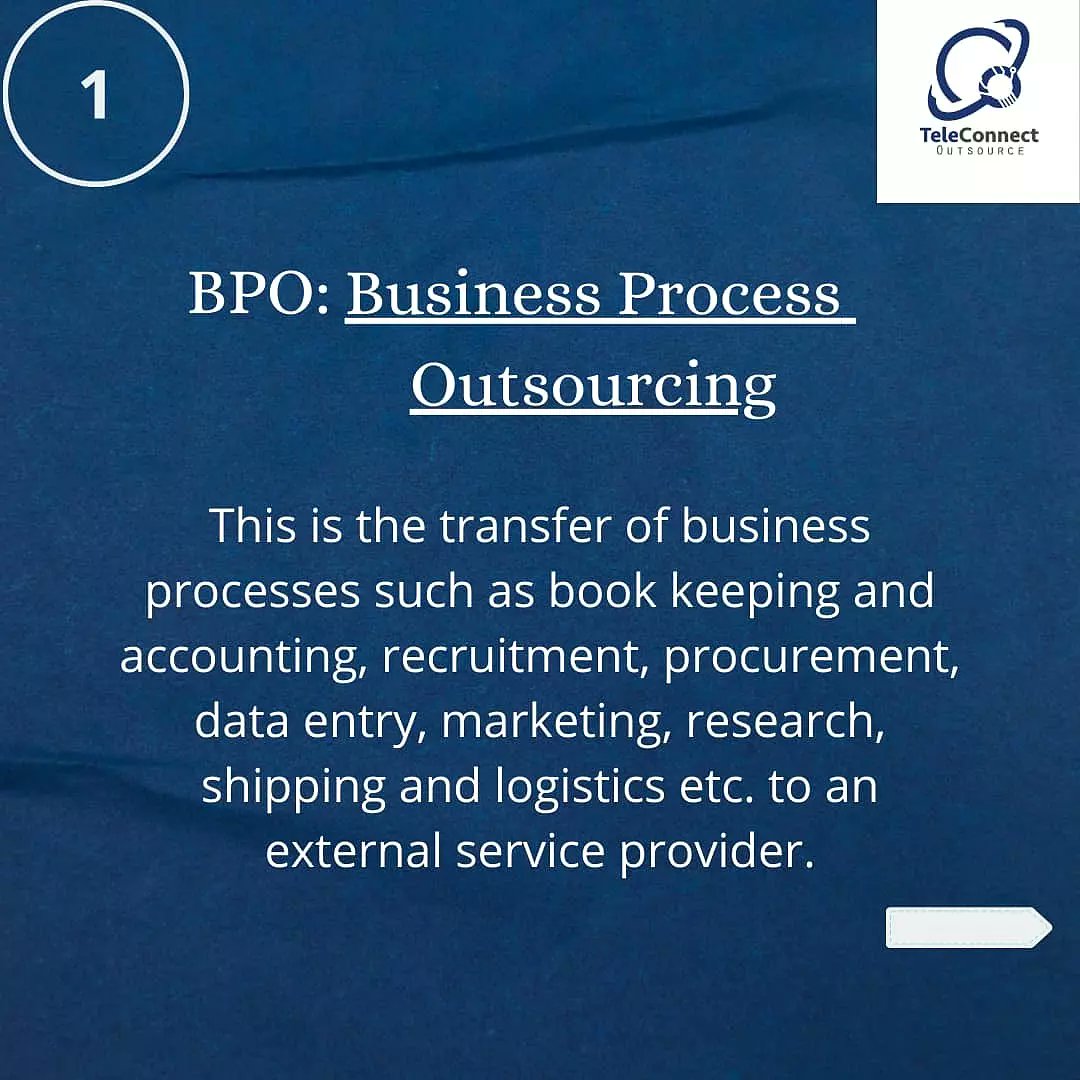 Teleconnect_ng's tweet image. Five outsourcing terms you should know: 

Here's an opportunity to grow your business while reducing running cost and improving productivity.

We work as an extension of your workplace @Teleconnect_
Contact us today!

#teleconnect#outsourced#communication#