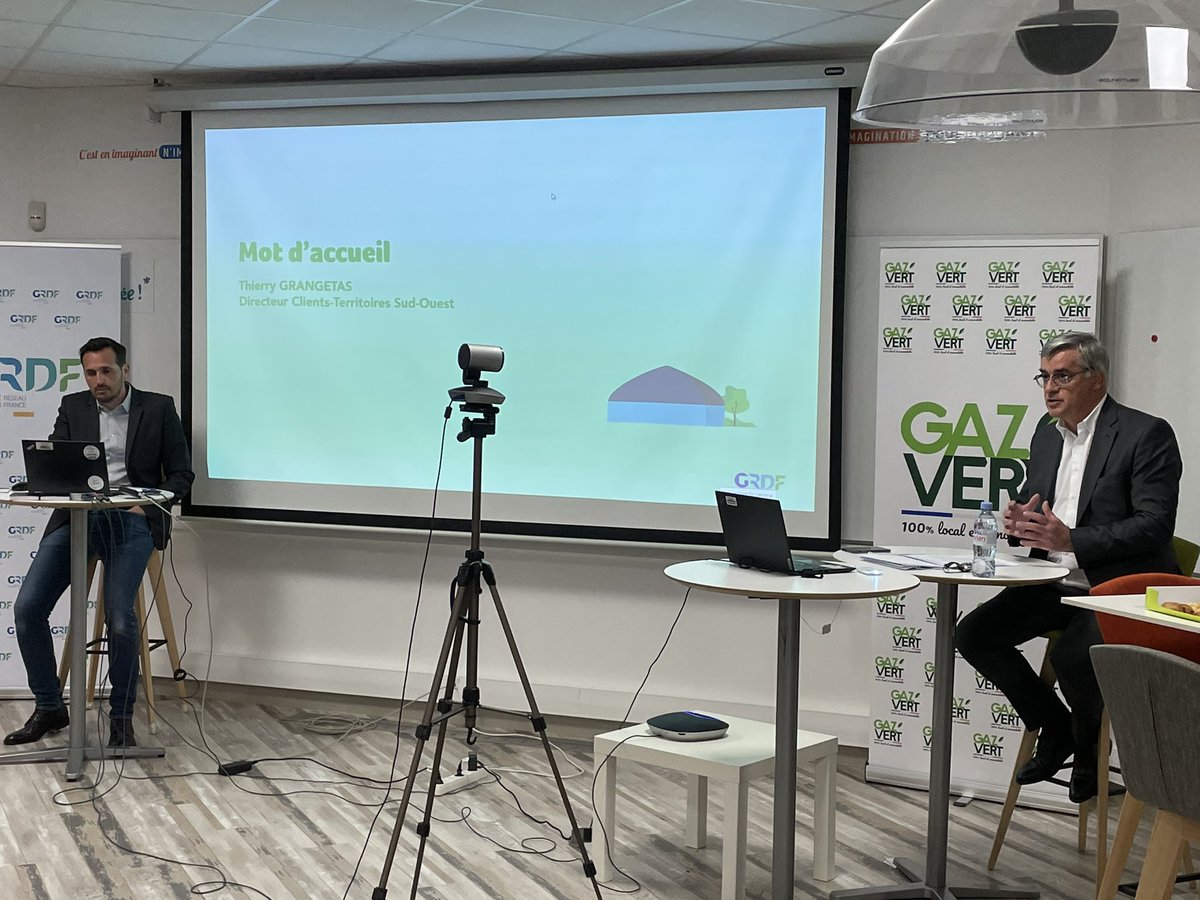 [Conf de presse🎤] <a href="/GRDF/">GRDF</a> dévoile ce jour à Toulouse la grande enquête sur la perception des habitants d’Occitanie sur leur perception du gaz vert avec @ThierryGrangetas, directeur clients-Territoires Sud-Ouest #Relationspresse par <a href="/AgenceGM/">Giesbert & Mandin</a>