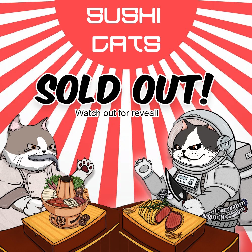 Sushi Cats Fam tweet media