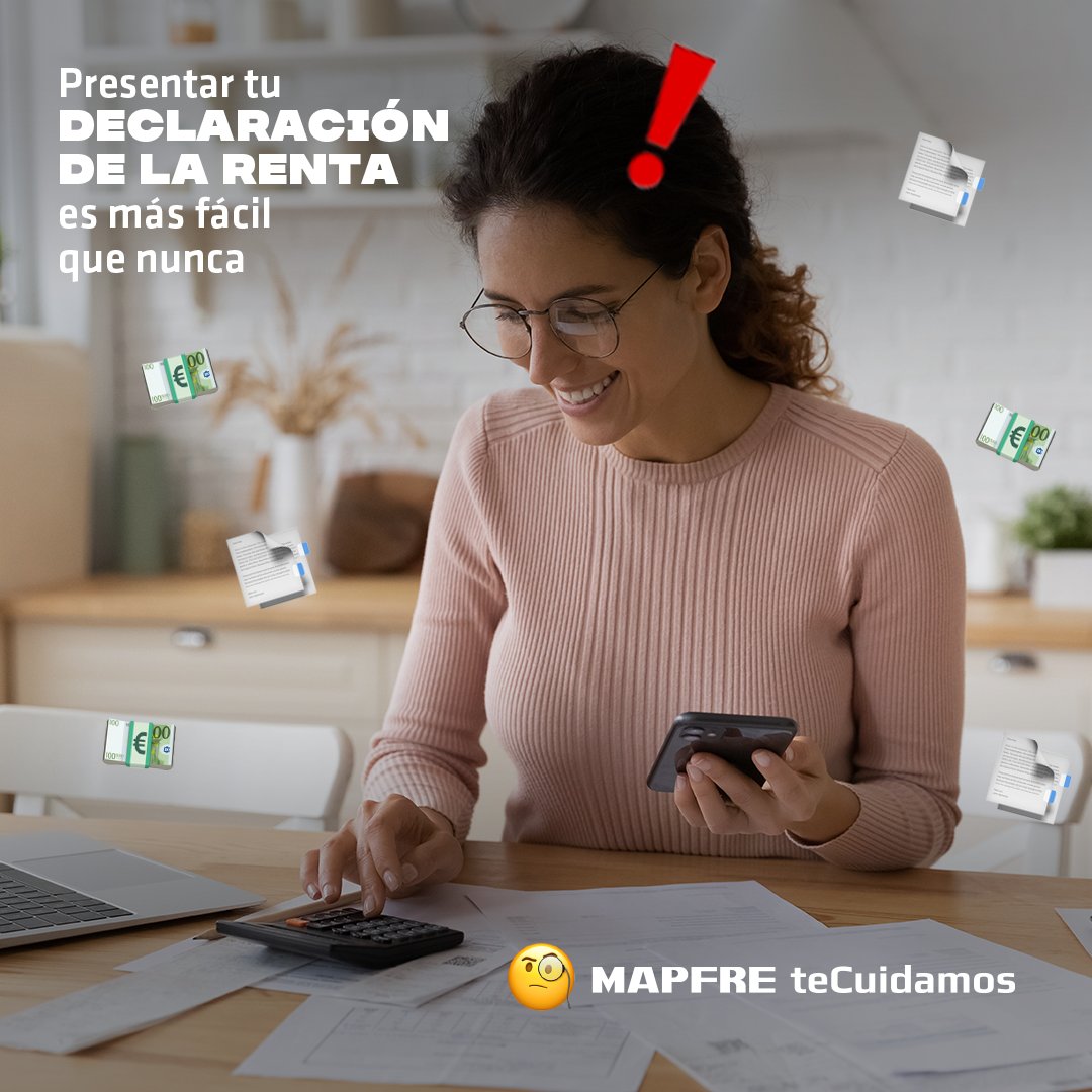 MAPFRE_ES's tweet photo. Sabemos que eres de los que si te lo dan hecho, mejor que mejor. 😉 Y en #MAPFREteCuidamos somos especialistas en eso. 👌 Nuestro Asesor Fiscal te asesora y revisa GRATIS tu declaración de la renta o la elabora por ti por solo 18 € + IVA.
Click aquí https://t.co/9iTPteRAbC https://t.co/hiNtG0dNhz