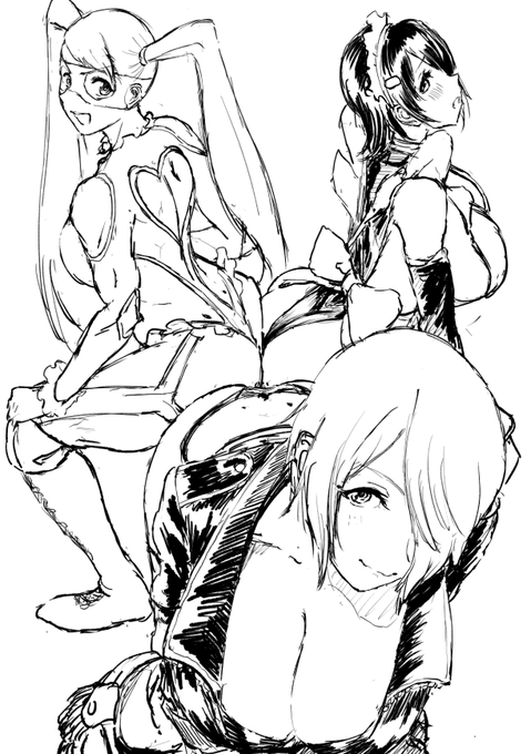 最近変えたアイコンのらくがきこれです 