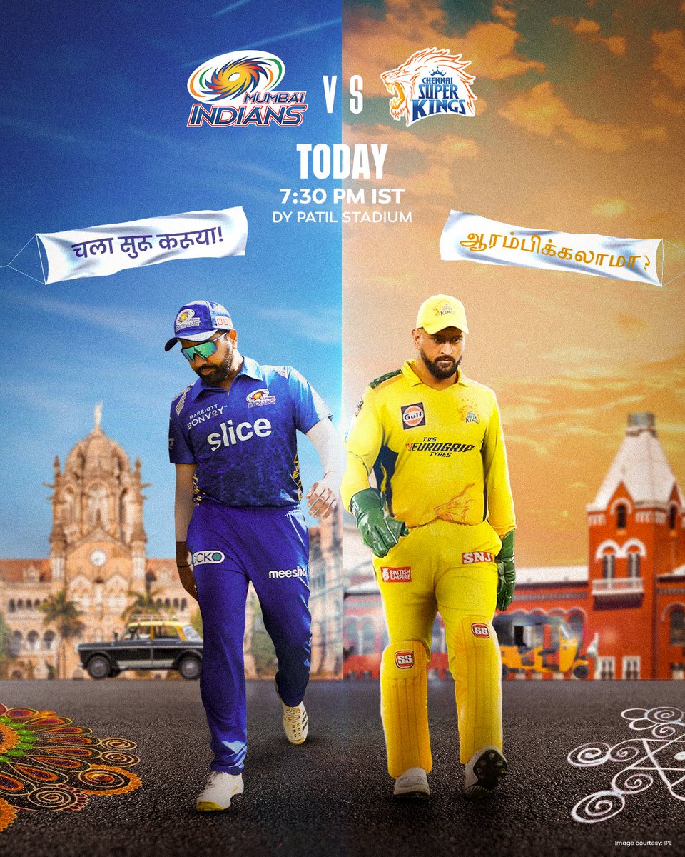 mipaltan's tweet photo. 💙 🆚 💛

It. Doesn't. Get. Bigger. Than. This. 🔥

#OneFamily #DilKholKe #MumbaiIndians #MIvCSK @ImRo45 @msdhoni @ChennaiIPL https://t.co/cVAa7fyVBn