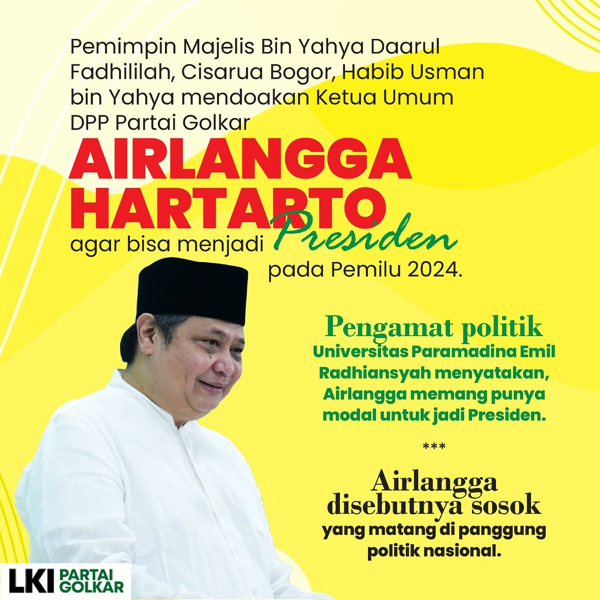sabur27's tweet photo. #habibusmanbinyahyah #airlanggahartarto2024 #caprespartaigolkar #airlanggaforpresident #doauntukairlangga #airlanggasosokyangmatang https://t.co/HJautPJxXp
