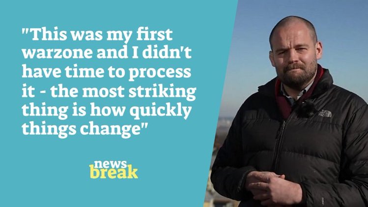 ICYMI: <a href="/BBCNews/">BBC News (UK)</a> Kyiv correspondent <a href="/JamWaterhouse/">James Waterhouse</a> discusses the learning curve he faced covering the war in Ukraine and how he manages his stress levels on the frontline

takeanewsbreak.com/reporting-from…