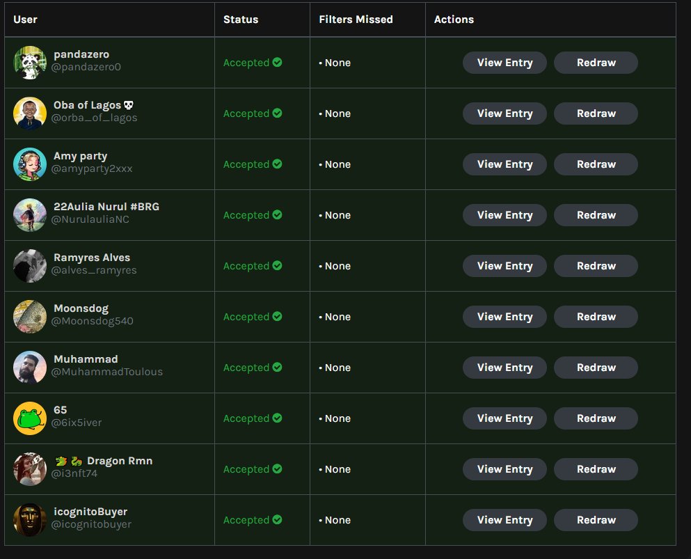 Contexia Finance Giveaway!

Prize: 
- 500$  
- 10 White-List Spots 

Entry:
- Follow me + @contexiaf...