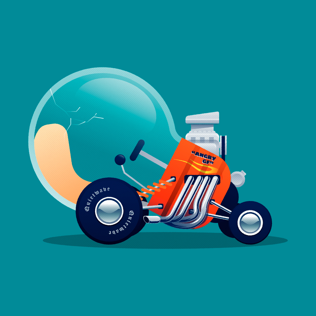 thequietwave's tweet photo. Hot rod! 🔥
.
#flatillustration #illustration #everythingonwheels
#anythingwithwheels #machine #car #art #digitalart
#vectorart #hotrod #gasser #dragstrip #racingart #hotrodart #lightbulb https://t.co/LhyymRAalB