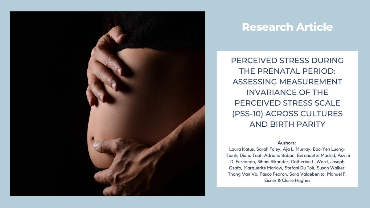 Prenatal stress is a serious burden to #maternal #mentalhealth. The Perceived Stress Scale (PSS-10) has shown promise as a tool for measuring subjective experience of stress. This study tests the PSS-10 across eight LMICs &amp; across birth parity.

lifecoursehealthresearch.org/resources