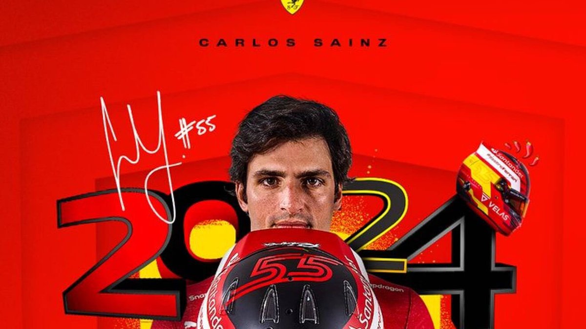 roldanrodriguez's tweet photo. Sin duda una de las mejores duplas en Fórmula 1 seguirán juntos al menos dos años más. ¡Enhorabuena Carlos! Y mucha suerte este finde en Imola estaremos al otro lado.  

#essereFerrari hasta 2024 https://t.co/NoLbjYDcVd