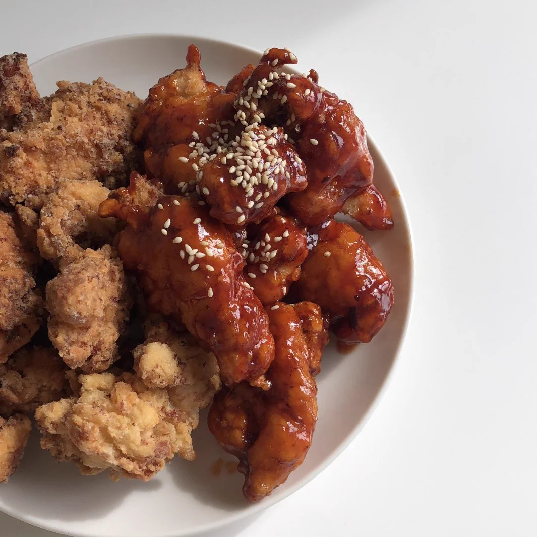 チキンはザクザク派！韓国風チキンが美味しそう！！