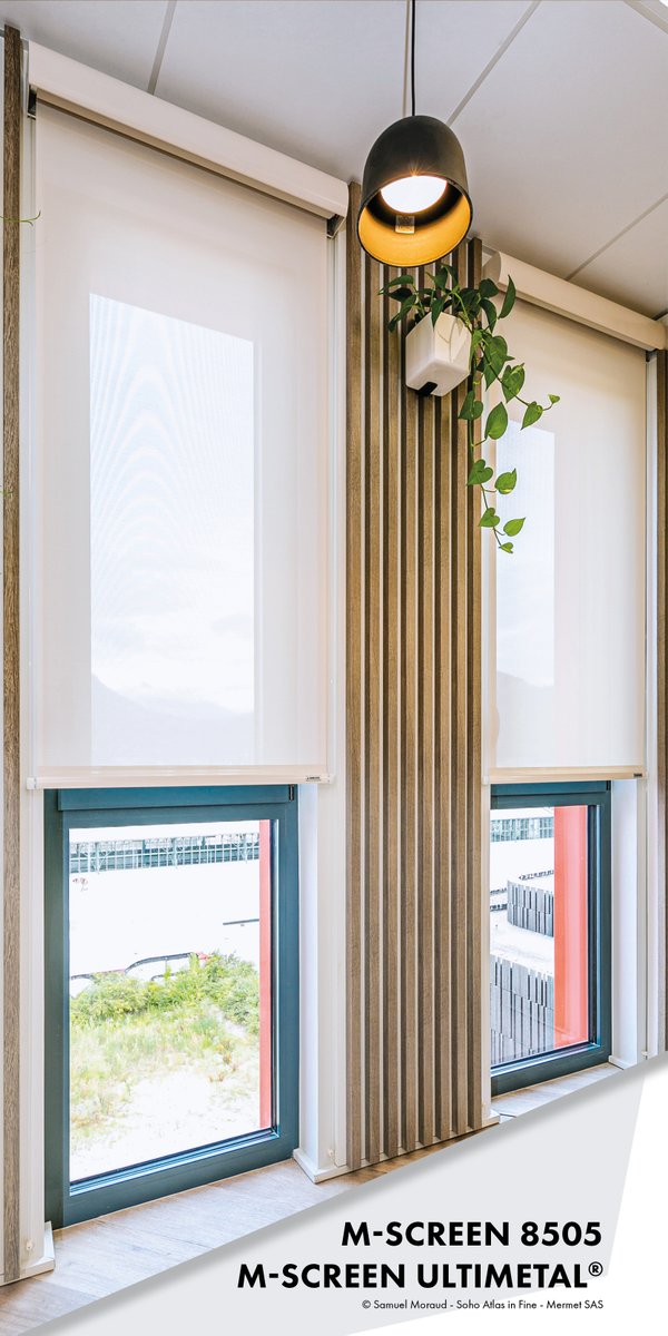Les tissus #Mermet ont été sélectionnés pour équiper les 230 #storesintérieurs du Siège de la <a href="/Caisse_Epargne/">Caisse d'Epargne</a> #RhoneAlpes à #Grenoble. 
Avec les tissus M-Screen 8505 et M-Screen Ultimetal !

👉 bit.ly/3k1RJet