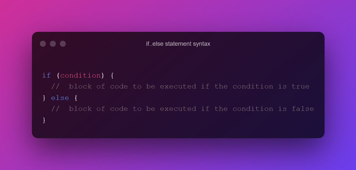 JavaScript Conditions🚀 A thread 🧵 - Thread from Mujeeb Ahmed @hey ...