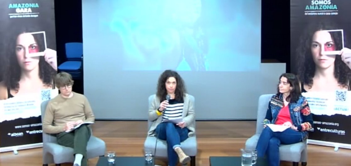 #SomosAmazonía | 🔴 Arranca la rueda de prensa por el #DíadelaTierra con:

👉 Sara Diego, Incidencia Política <a href="/ALBOANongd/">Alboan</a>
👉 <a href="/MinervaVitti/">Minerva Vitti</a>, defensora naturaleza Venezuela
👉 Gemma López, A. Latina y Caribe, <a href="/Entreculturas/">Entreculturas</a>
👉 Guillermo Otano, Incidencia Política, <a href="/ALBOANongd/">Alboan</a>